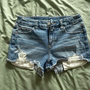 American Eagle Outfitters Women's Blue Denim Shorts